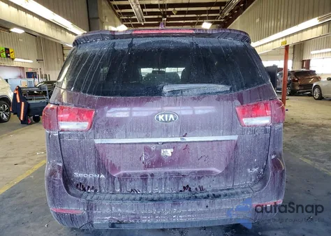 2016 Kia Sedona Lx из США, поврежденный, VIN KNDMB5C1XG6143316